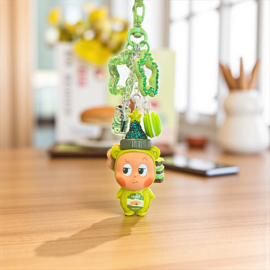 Twinkle Twinkle Mustard Keychain/Bag Charm
